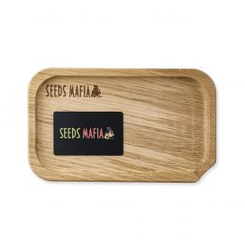 Seeds Mafia wooden coaster