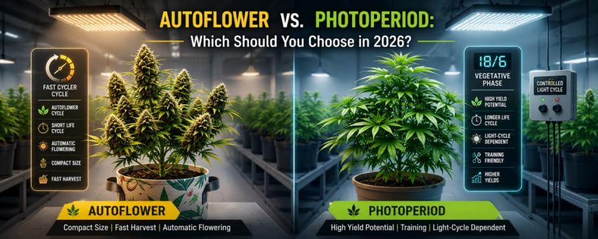 Autoflower vs. Photoperiod: Which Should You Choose in 2026?