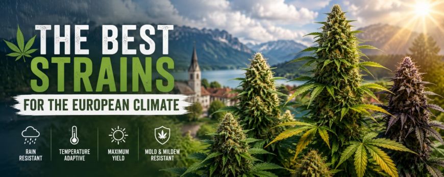 The Best Strains for the European Climate | Seeds Mafia